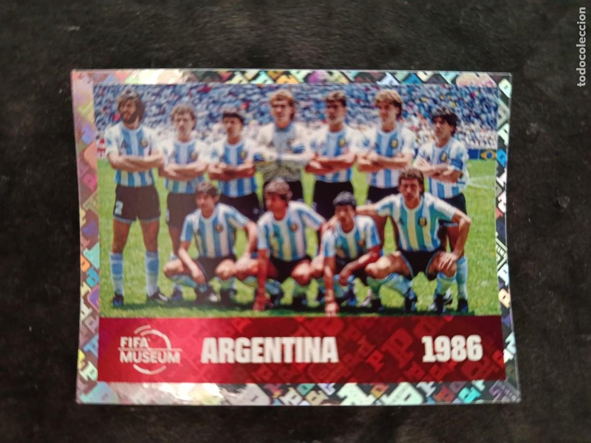 Cromos de F&uacute;tbol: FIFA WORLD CUP 2026 PANINI. #FWC 14 ARGENTINA 1986 &rdquo;FIFA MUSEUM&rdquo;