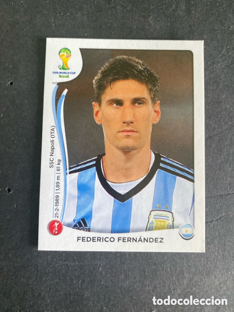 Cromos de F&uacute;tbol: Cromo Mundial Brasil 2014 Argentina N* 417