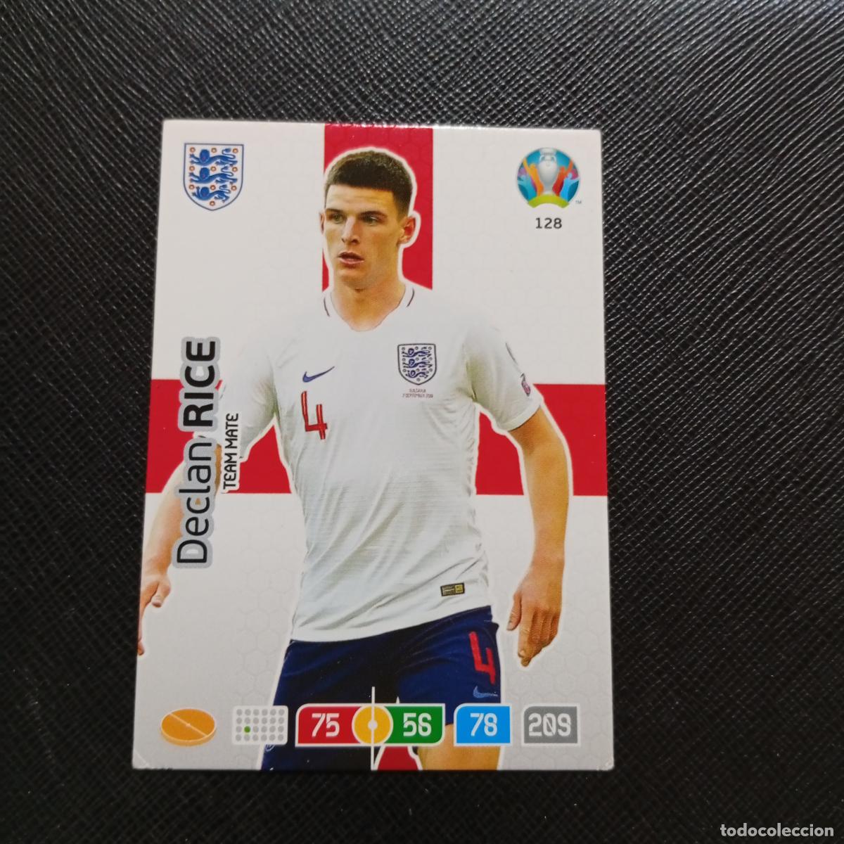 Cromos de F&uacute;tbol: 128 RICE INGLATERRA PANINI ADRENALYN XL UEFA EURO 2020 CROMO FUTBOL 20- A209 PG11