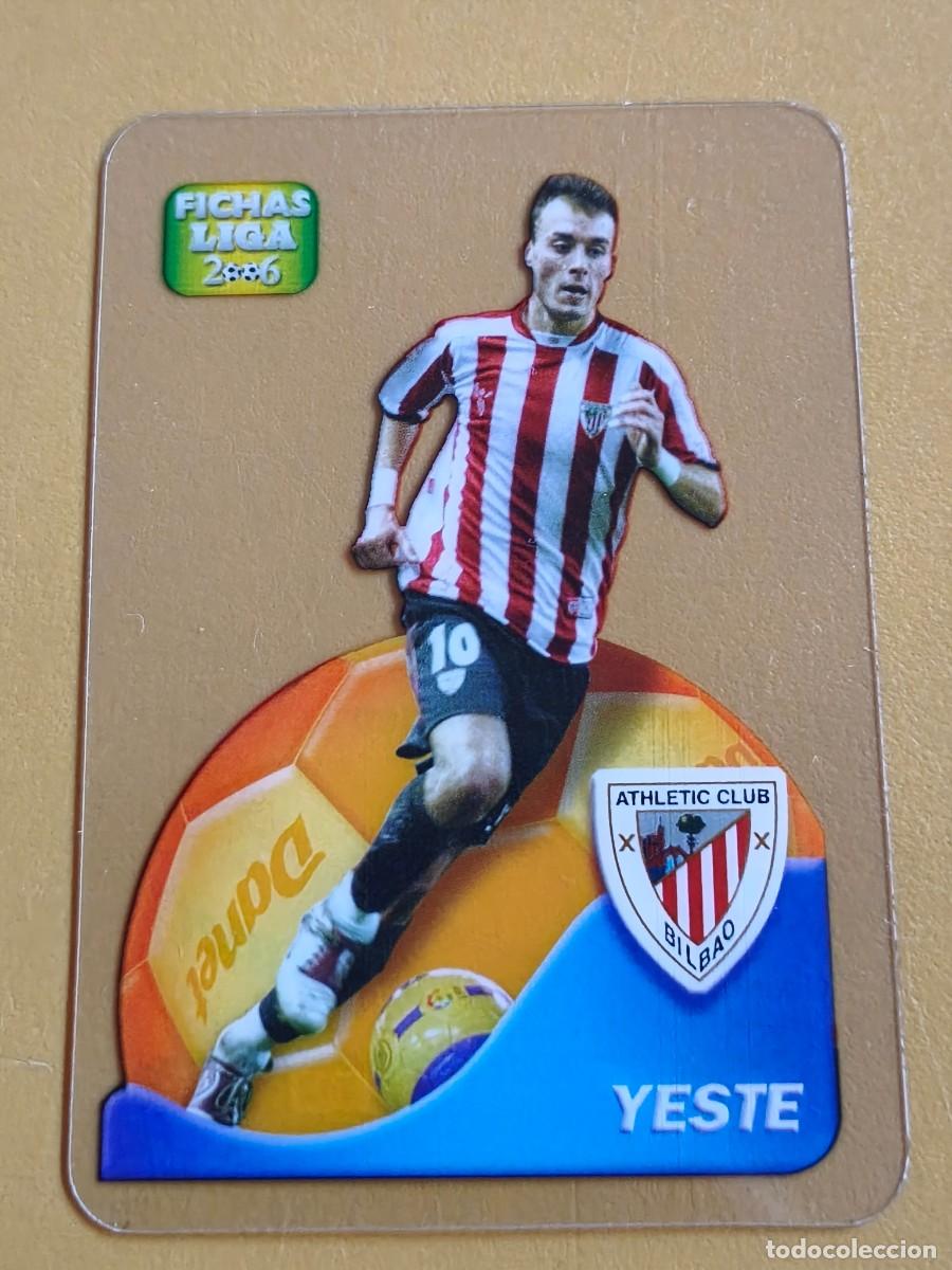 Cromos de F&uacute;tbol: yeste, liga 2006 lamincards