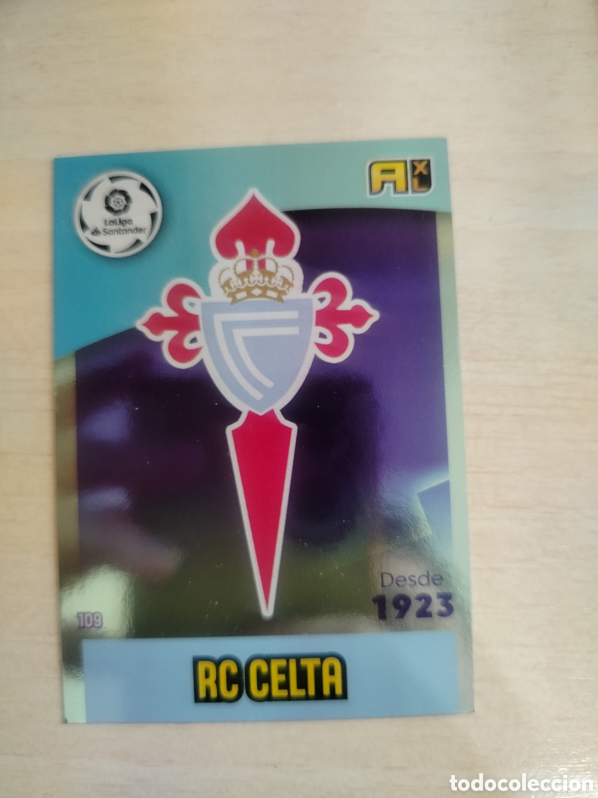 Cromos de F&uacute;tbol: CELTA ESCUDO 109 ADRENALYN 2020 2021 20 21
