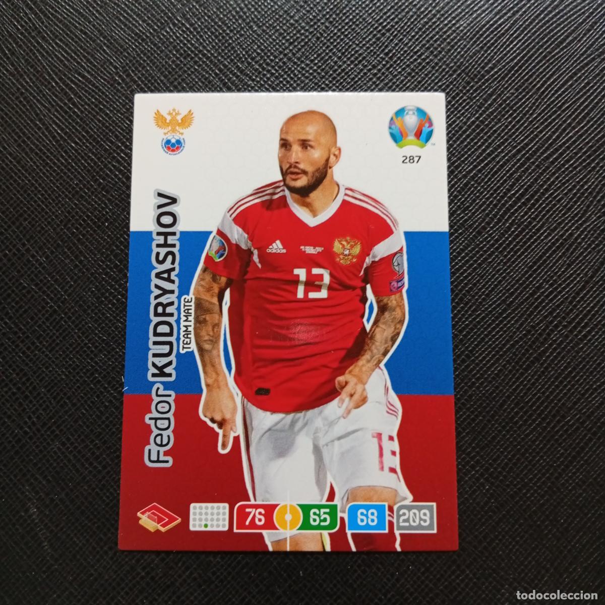 Cromos de F&uacute;tbol: 287 KUDRYASHOV RUSIA PANINI ADRENALYN XL UEFA EURO 2020 CROMO FUTBOL 20- A209 PG11