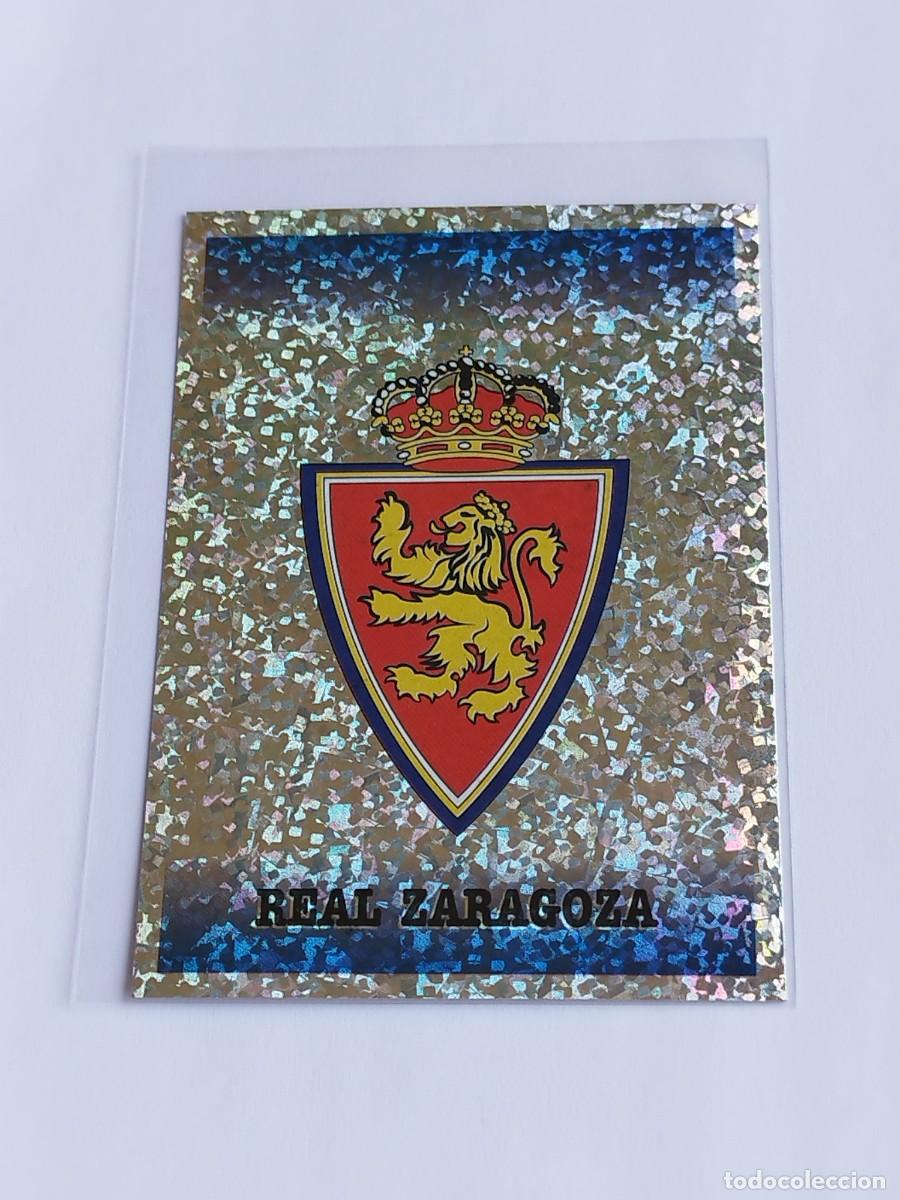 Cromos de F&uacute;tbol: ESCUDO LOGO REAL ZARAGOZA #52 - LA LIGA 2000 2001 - PANINI SPORTS 00 01 NUNCA PEGADO