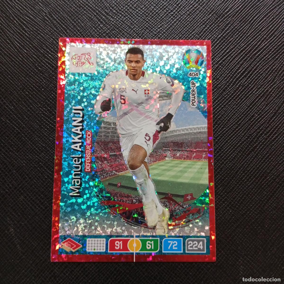 Cromos de F&uacute;tbol: 404 AKANJI SUIZA PANINI ADRENALYN XL UEFA EURO 2020 CROMO FUTBOL 20- A209 PG12