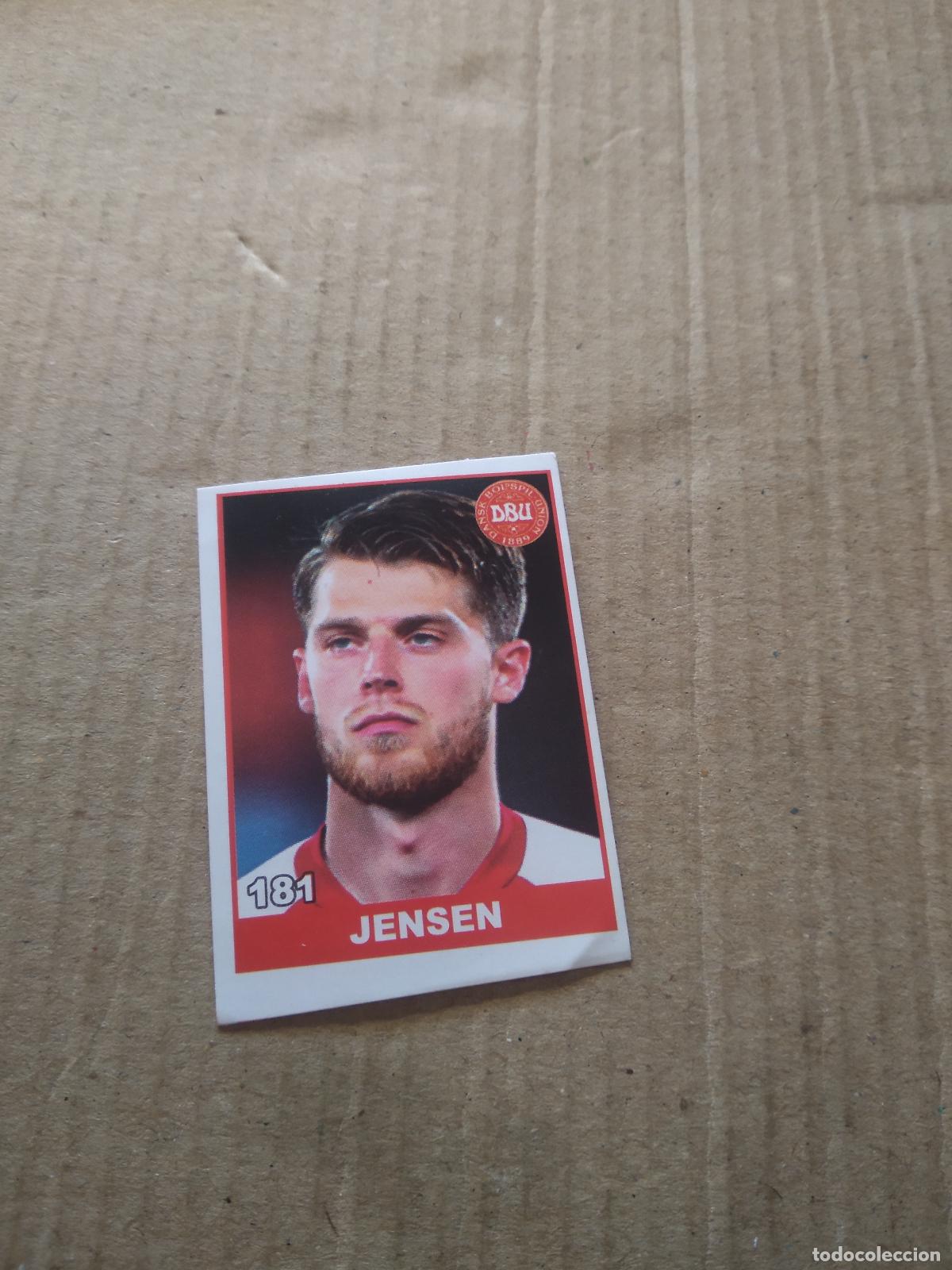 Cromos de F&uacute;tbol: 181 JENSEN DINAMARCA CROMO FUTBOL MUNDIAL 2022 WORLD CUP COPA DEL MUNDO EDITADO EN BRASIL
