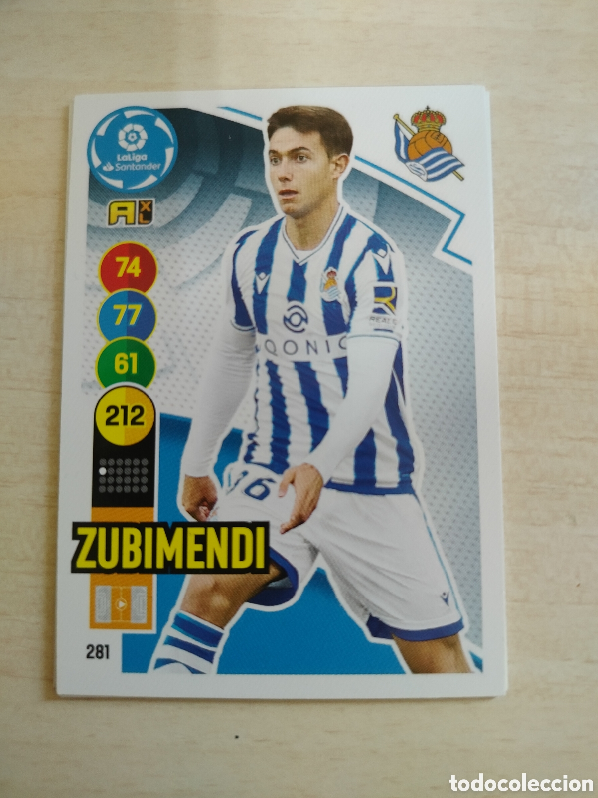 Cromos de F&uacute;tbol: ZUBIMENDI 281 ADRENALYN 2020 2021 20 21