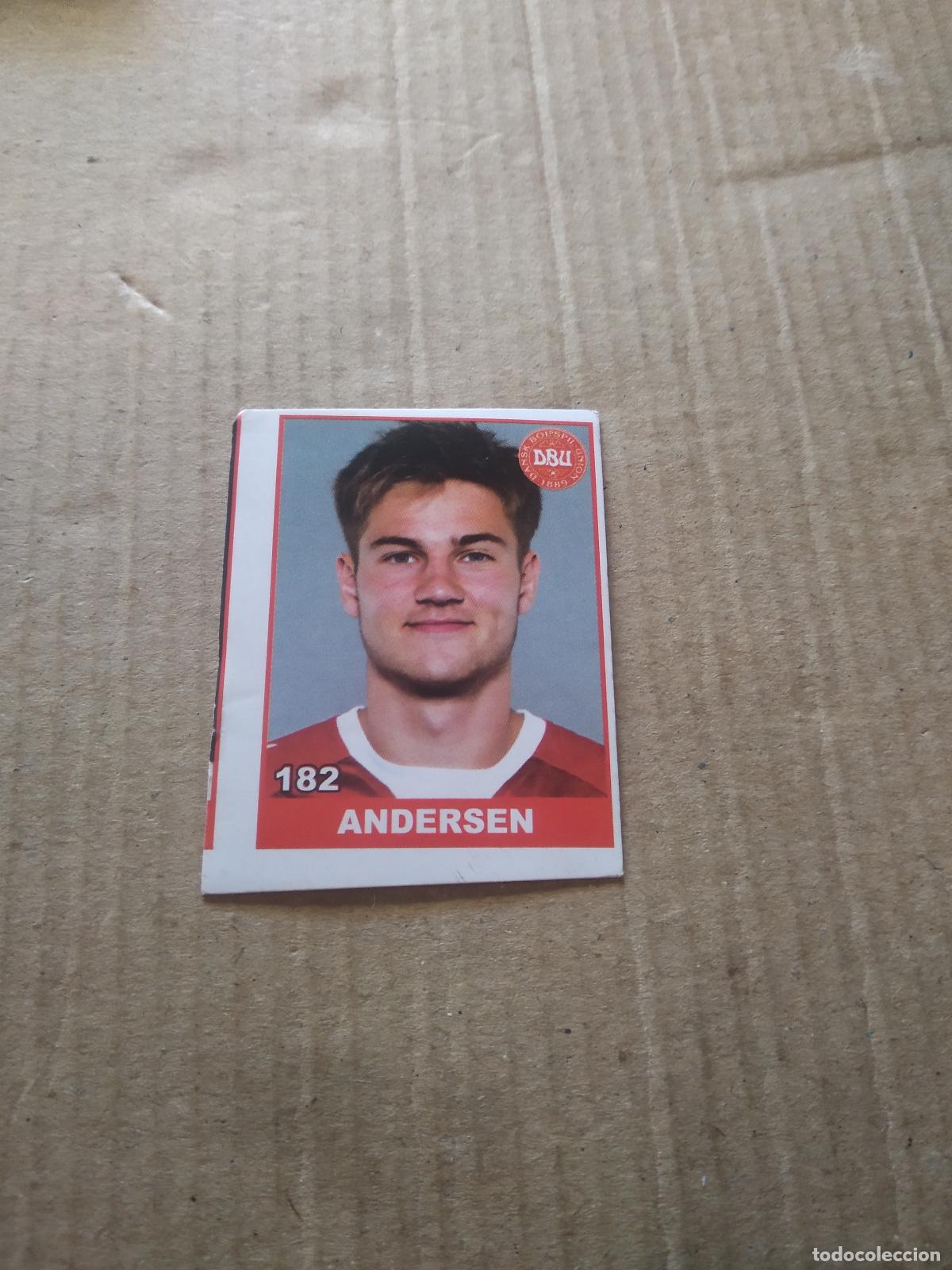 Cromos de F&uacute;tbol: 182 ANDERSEN DINAMARCA CROMO FUTBOL MUNDIAL 2022 WORLD CUP COPA DEL MUNDO EDITADO EN BRASIL