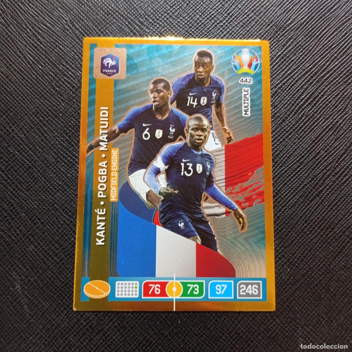 Cromos de F&uacute;tbol: 442 FRANCIA PANINI ADRENALYN XL UEFA EURO 2020 CROMO FUTBOL 20- A209 PG12