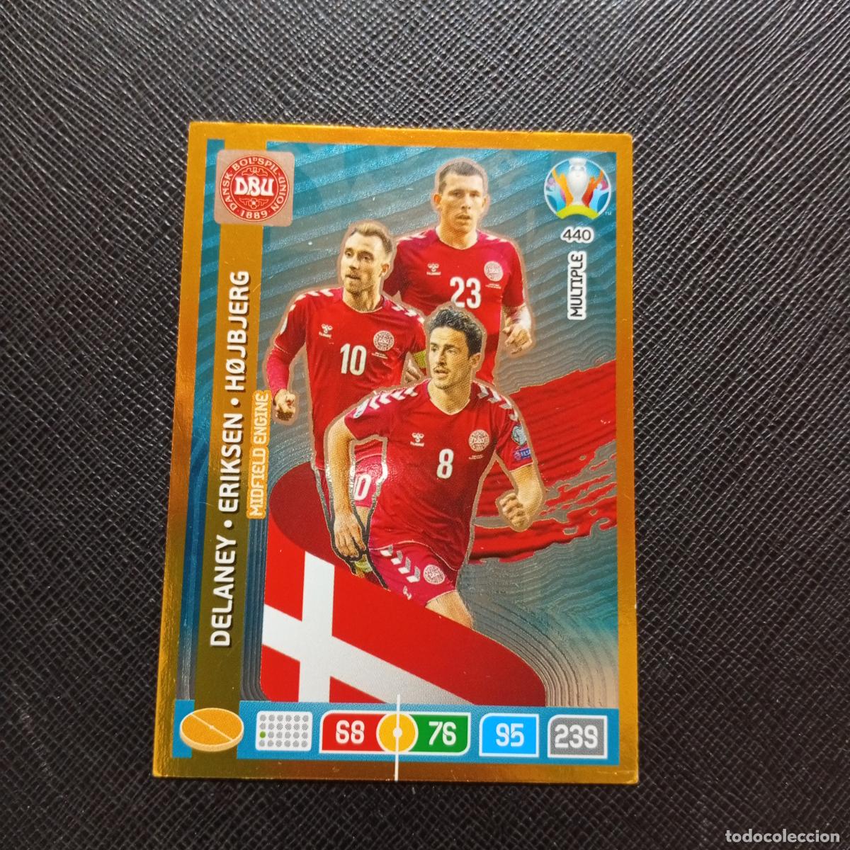 Cromos de F&uacute;tbol: 440 DINAMARCA PANINI ADRENALYN XL UEFA EURO 2020 CROMO FUTBOL 20- A209 PG12
