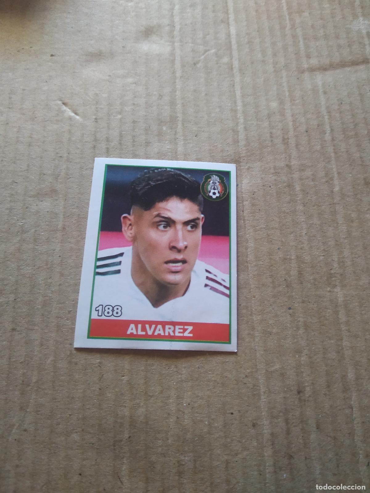 Cromos de F&uacute;tbol: 188 ALVAREZ MEXICO CROMO FUTBOL MUNDIAL 2022 WORLD CUP COPA DEL MUNDO EDITADO EN BRASIL