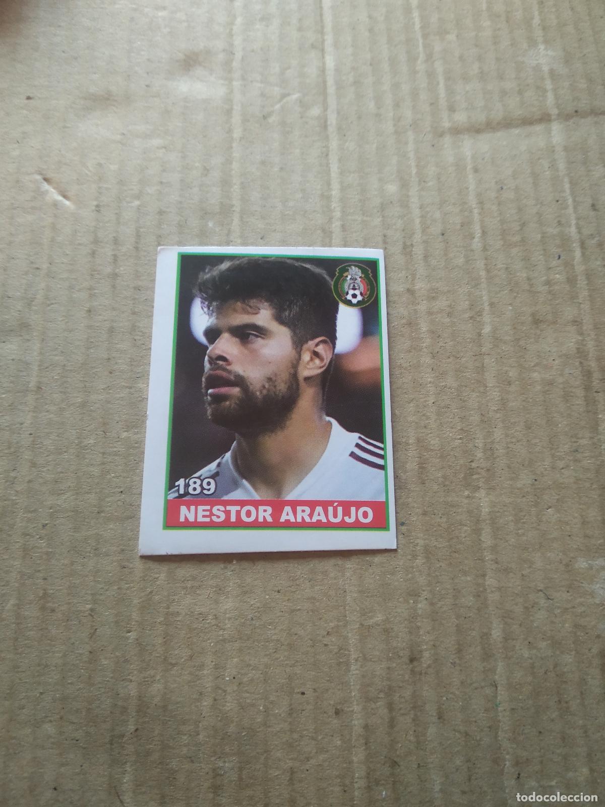 Cromos de F&uacute;tbol: 189 NESTOR ARAUJO MEXICO CROMO FUTBOL MUNDIAL 2022 WORLD CUP COPA DEL MUNDO EDITADO EN BRASIL