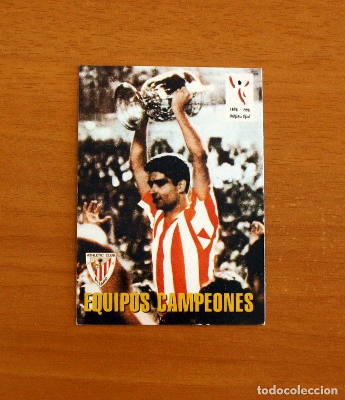 Cromos de F&uacute;tbol: Athletic de Bilbao-69 Equipos Campeones Echeberr&iacute;a Copa 1969-Club Centenario-Panini Sports 1898-1998