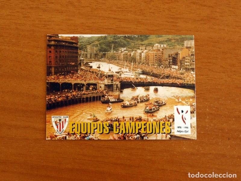 Cromos de F&uacute;tbol: Athletic de Bilbao-73 Equipos Campeones Gabarra Liga 1982-83-Club Centenario-Panini Sports 1898-1998