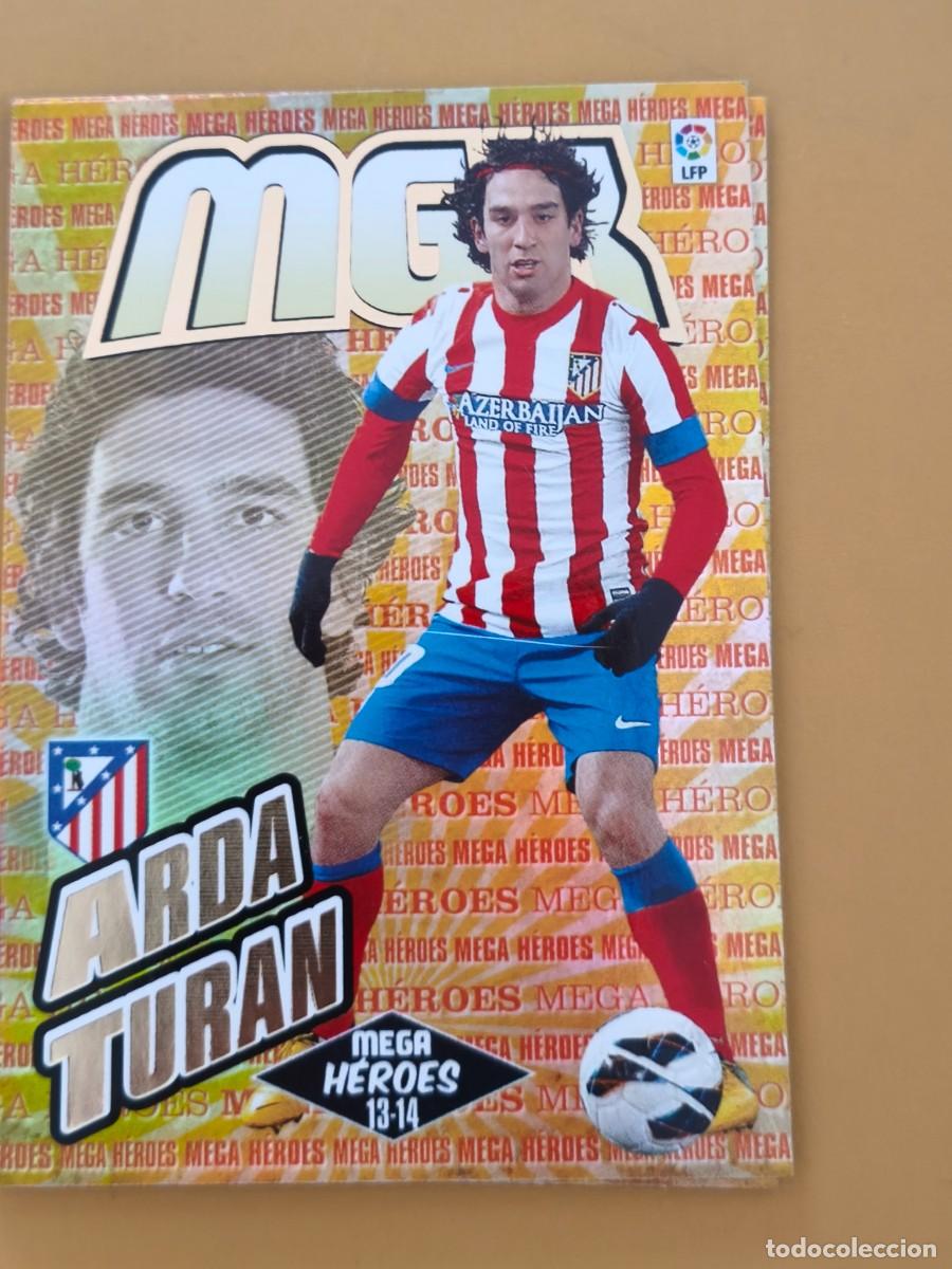 Cromos de F&uacute;tbol: arda turan, 2013 14 mega heroes