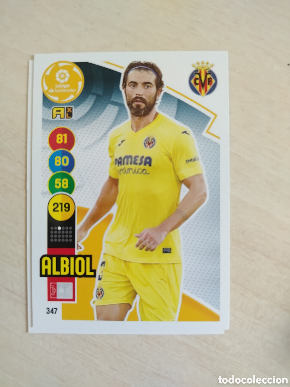 Cromos de F&uacute;tbol: ALBIOL 347 ADRENALYN 2020 2021 20 21