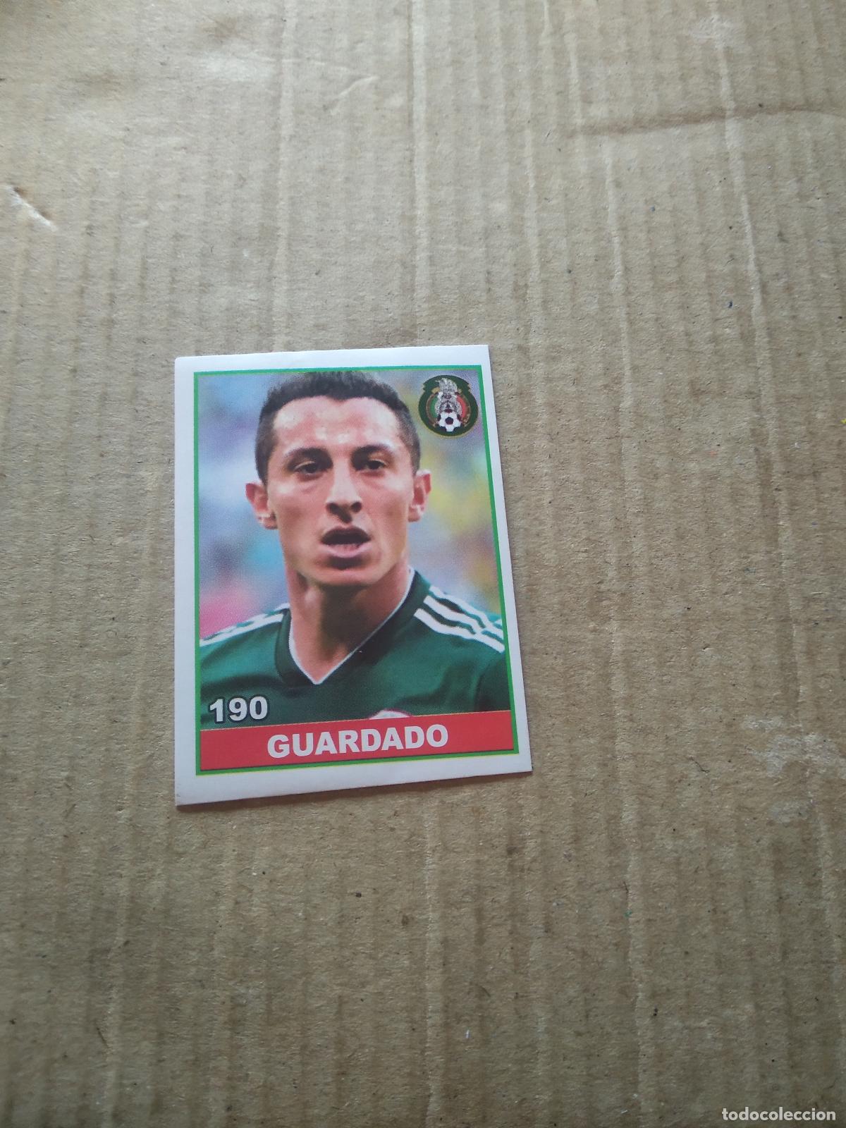 Cromos de F&uacute;tbol: 190 GUARDADO MEXICO CROMO FUTBOL MUNDIAL 2022 WORLD CUP COPA DEL MUNDO EDITADO EN BRASIL