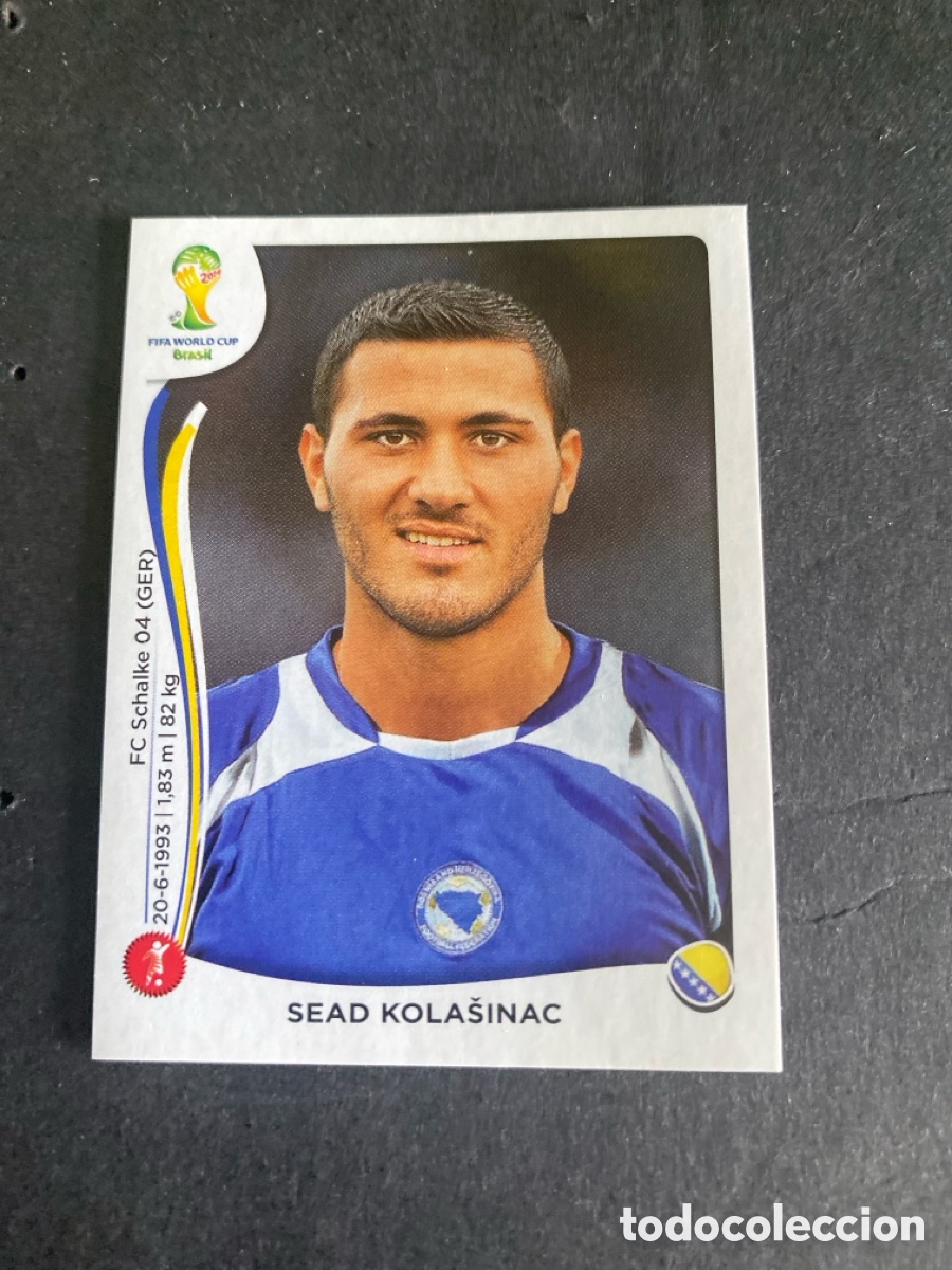 Cromos de F&uacute;tbol: Cromo Mundial Brasil 2014 Bosnia y Herzegovina N* 438