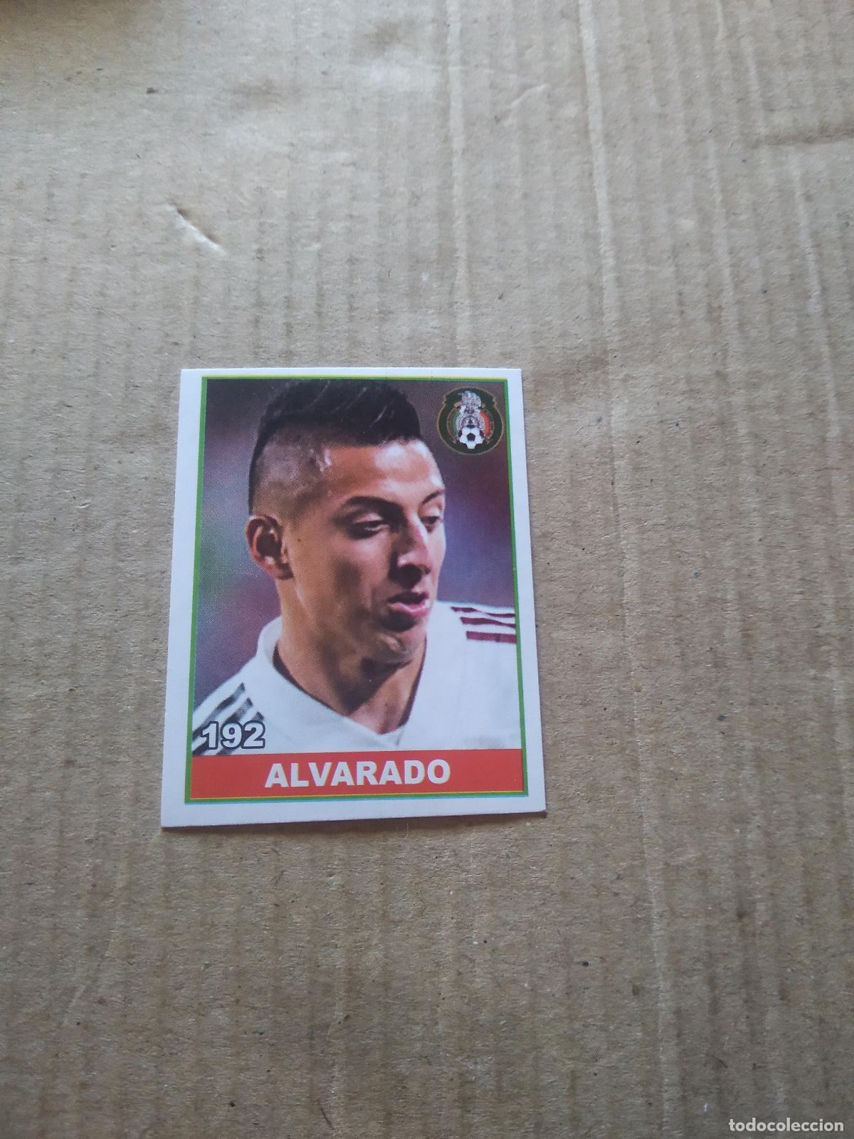 Cromos de F&uacute;tbol: 192 ALVARADO MEXICO CROMO FUTBOL MUNDIAL 2022 WORLD CUP COPA DEL MUNDO EDITADO EN BRASIL