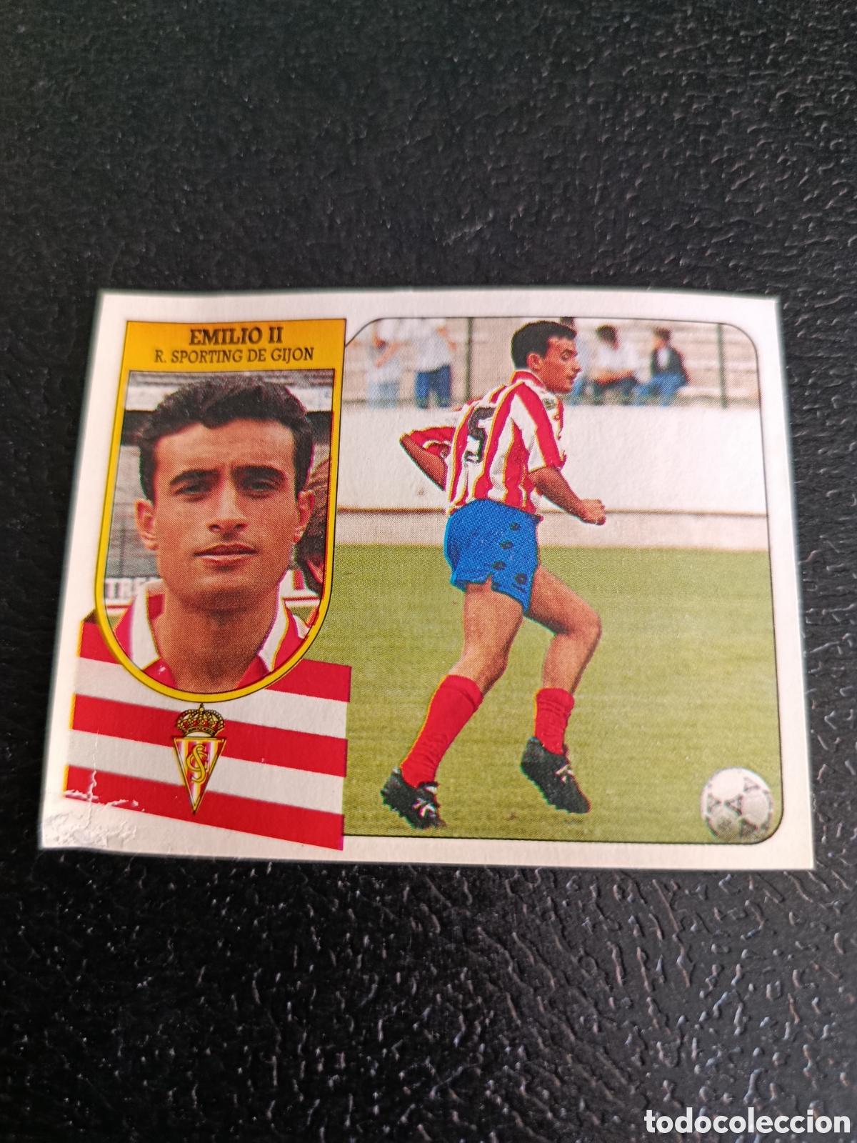 Cromos de F&uacute;tbol: ESTE 91 92 EMILIO II FICHAJE N&ordm; 21 RECUPERADO DE &Aacute;LBUM