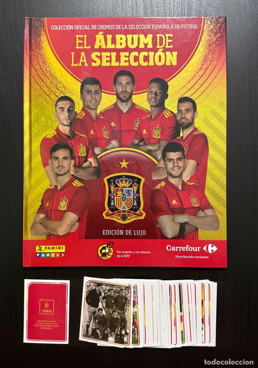 Figurine di Calcio: COLECCION COMPLETA Y SIN PEGAR CROMOS NUEVOS SELECCION ESPA&Ntilde;OLA ESPA&Ntilde;A EURO 2020 20 CARREFOUR PANINI