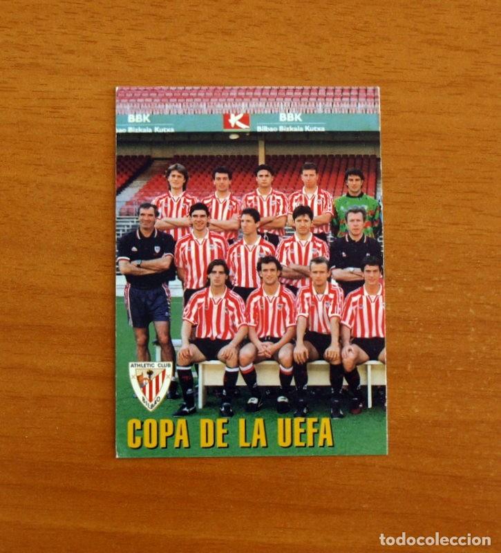 Cromos de F&uacute;tbol: Athletic de Bilbao - N&ordm; 92 Plantilla 96-97 -Club Centenario -Panini Sports 1898-1998