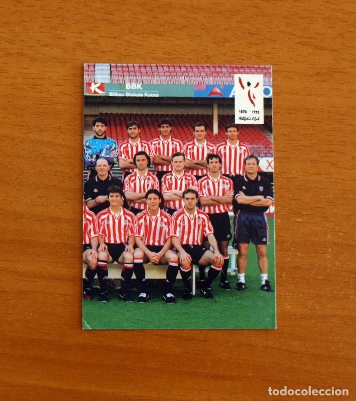 Cromos de F&uacute;tbol: Athletic de Bilbao - N&ordm; 93 Plantilla 96-97 -Club Centenario -Panini Sports 1898-1998
