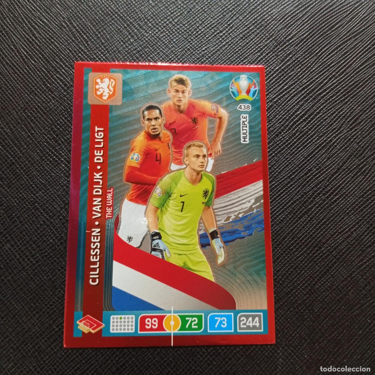 Cromos de F&uacute;tbol: 438 HOLANDA PANINI ADRENALYN XL UEFA EURO 2020 CROMO FUTBOL 20- A209 PG13