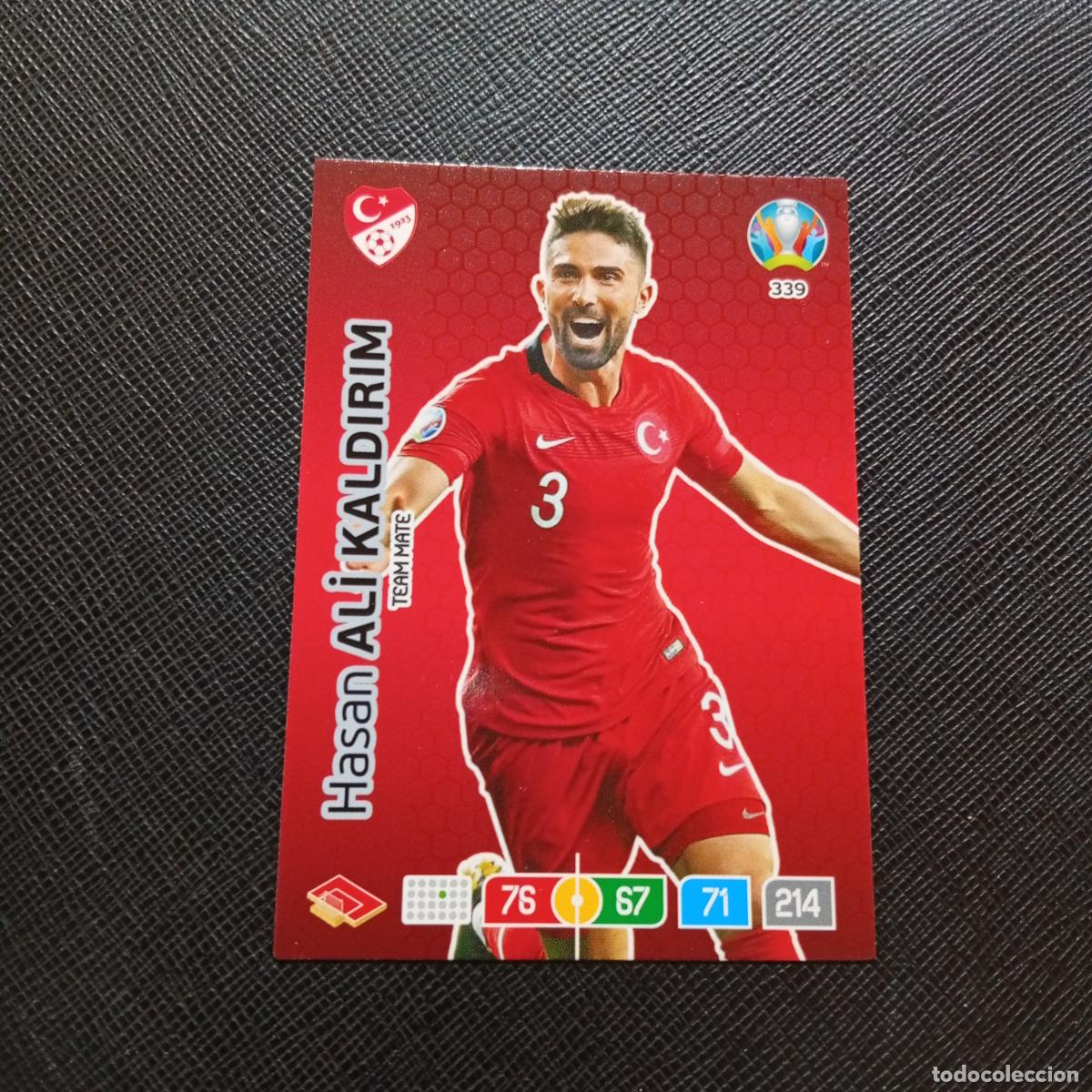 Fu&szlig;ball-Sticker: 339 ALI KALDIRIM TURQUIA PANINI ADRENALYN XL UEFA EURO 2020 CROMO FUTBOL 20- A209 PG13