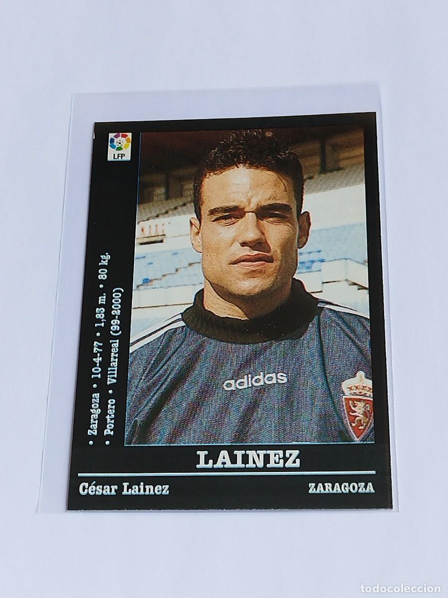 Cromos de F&uacute;tbol: LAINEZ #68 REAL ZARAGOZA - LA LIGA 2000 2001 - PANINI SPORTS 00 01 NUNCA PEGADO