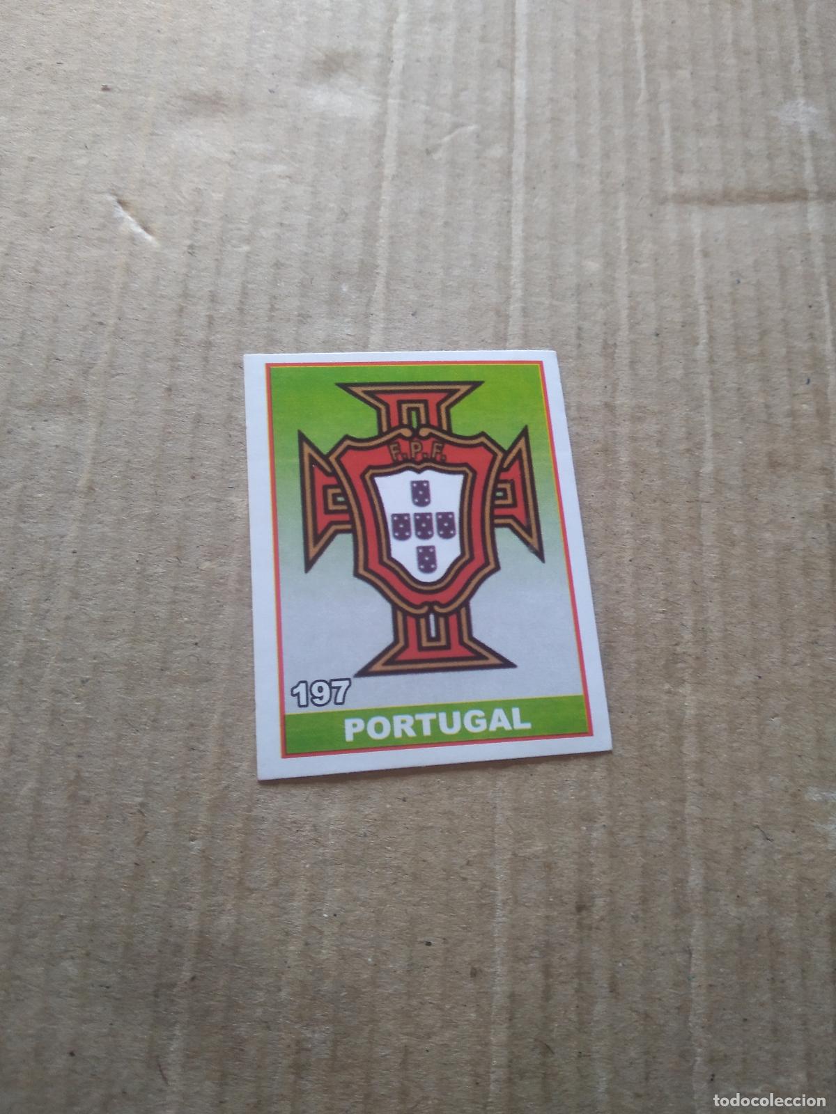 Cromos de F&uacute;tbol: 197 ESCUDO PORTUGAL CROMO FUTBOL MUNDIAL 2022 WORLD CUP COPA DEL MUNDO EDITADO EN BRASIL
