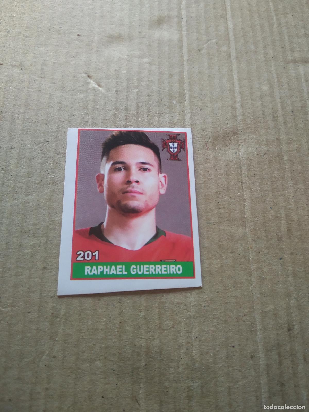Cromos de F&uacute;tbol: 201 RAPHAEL GUERREIRO PORTUGAL CROMO FUTBOL MUNDIAL 2022 WORLD CUP COPA DEL MUNDO EDITADO EN BRASIL