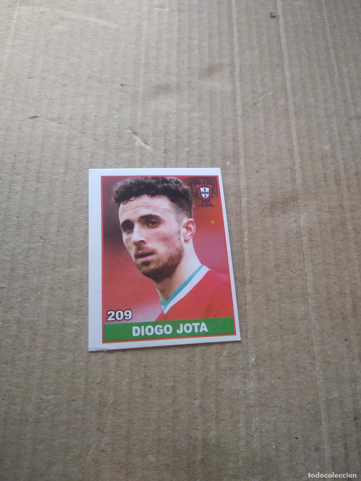 Cromos de Futebol: 209 DIOGO JOTA PORTUGAL CROMO FUTBOL MUNDIAL 2022 WORLD CUP COPA DEL MUNDO EDITADO EN BRASIL