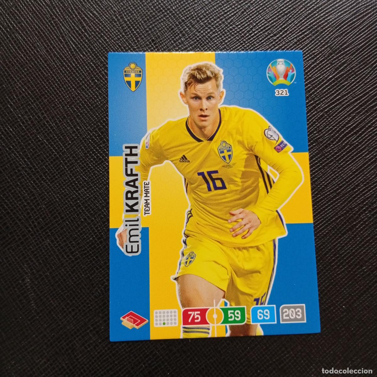 Cromos de Futebol: 321 KRAFTH SUECIA PANINI ADRENALYN XL UEFA EURO 2020 CROMO FUTBOL 20- A209 PG14