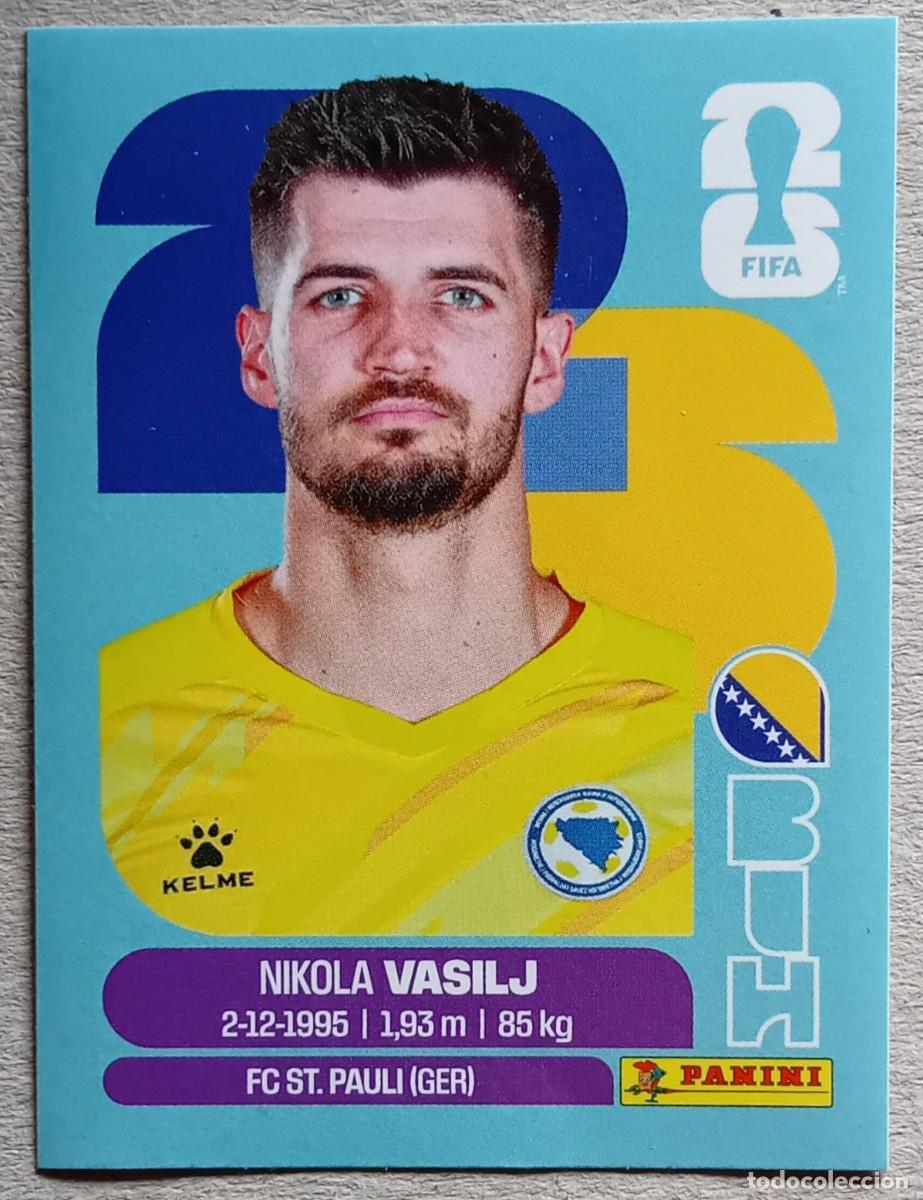 Cromos de Futebol: Figurina Panini 2026 Cromo World Cup Usa Mundial 2026 Nikola Vasilj Bosnia n BIH 2