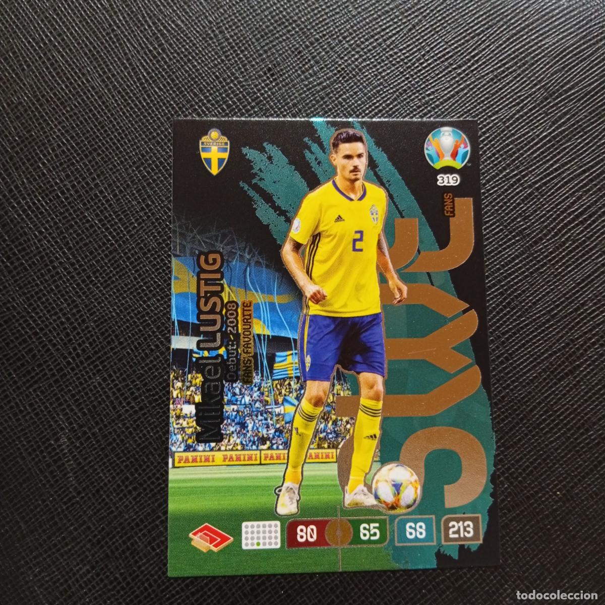 Cromos de Futebol: 319 LUSTIG SUECIA PANINI ADRENALYN XL UEFA EURO 2020 CROMO FUTBOL 20- A209 PG14