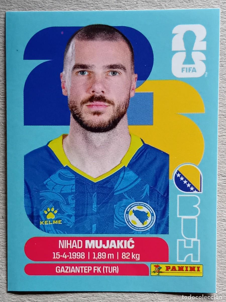 Cromos de Futebol: Figurina Panini 2026 Cromo World Cup Usa Mundial 2026 Nihad Mujakic Bosnia n BIH 6