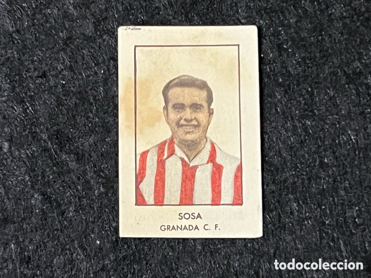 Cromos de Futebol: CROMO SOSA GRANADA CF ALBUM FUT-BOL TEMPORADA 1943-44 MANUFACTURAS OISEMEN, MOLINA DE SEGURA RARO.