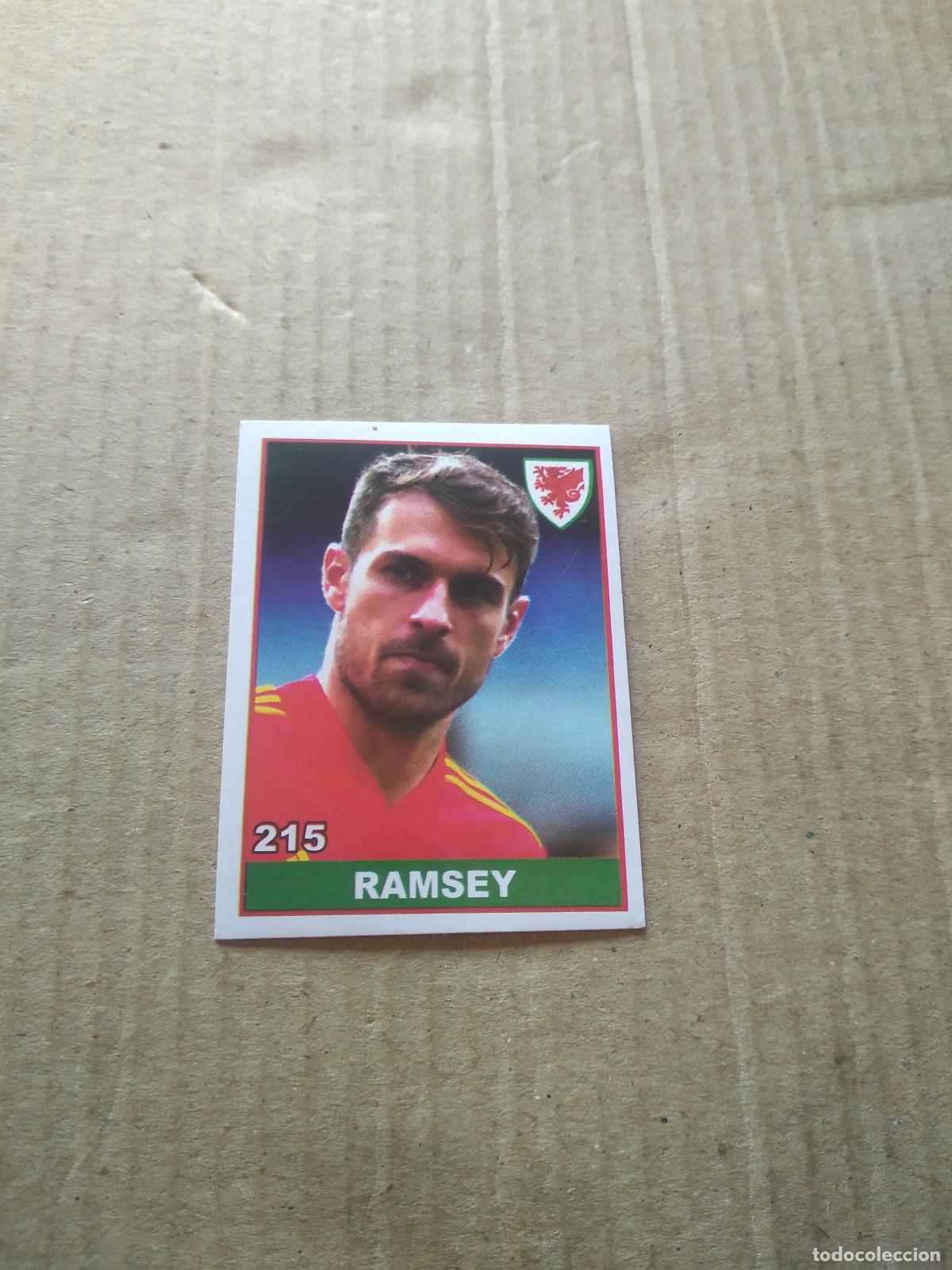 Football Stickers: 215 RAMSEY WALES GALES CROMO FUTBOL MUNDIAL 2022 WORLD CUP COPA DEL MUNDO EDITADO EN BRASIL
