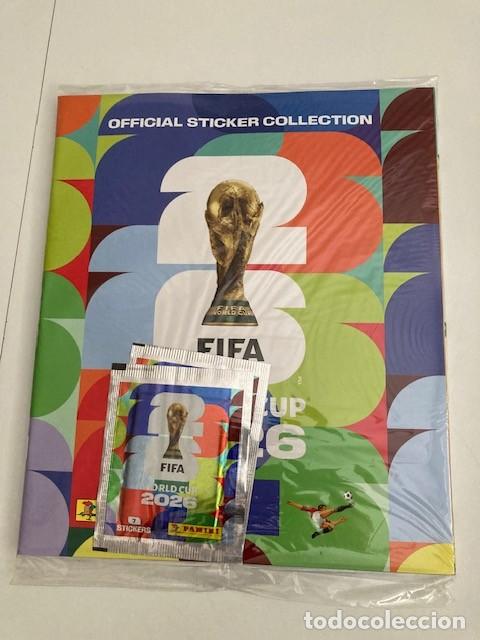 Football Stickers: ALBUM OFFICIAL STICKER COLLECTION WORLD CUP FIFA MUNDIAL WORLD CUP 2026 CON 2 SOBRES (PRECINTADO)