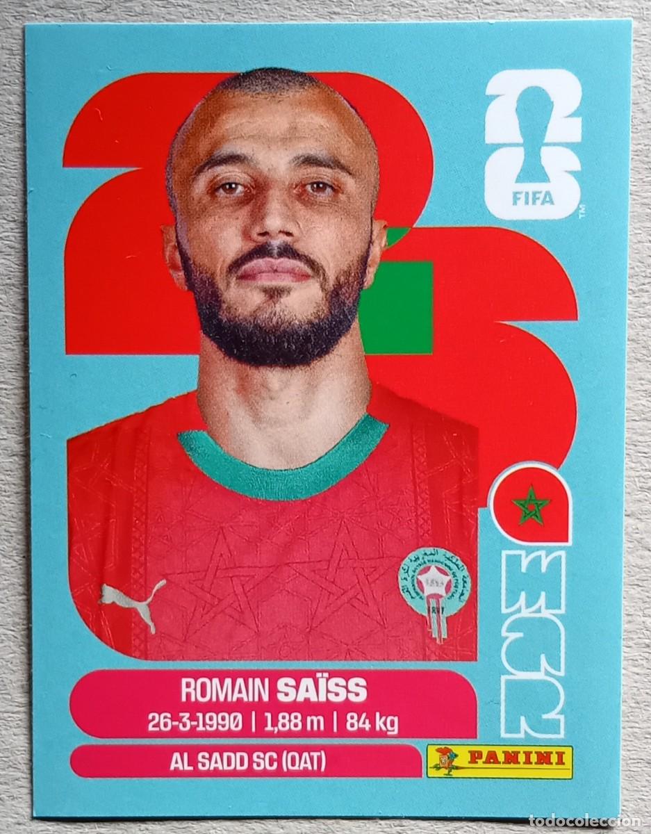 Football Stickers: Figurina Panini 2026 Cromo World Cup Usa Mundial 2026 Romain Saiss Morocco n MAR 7