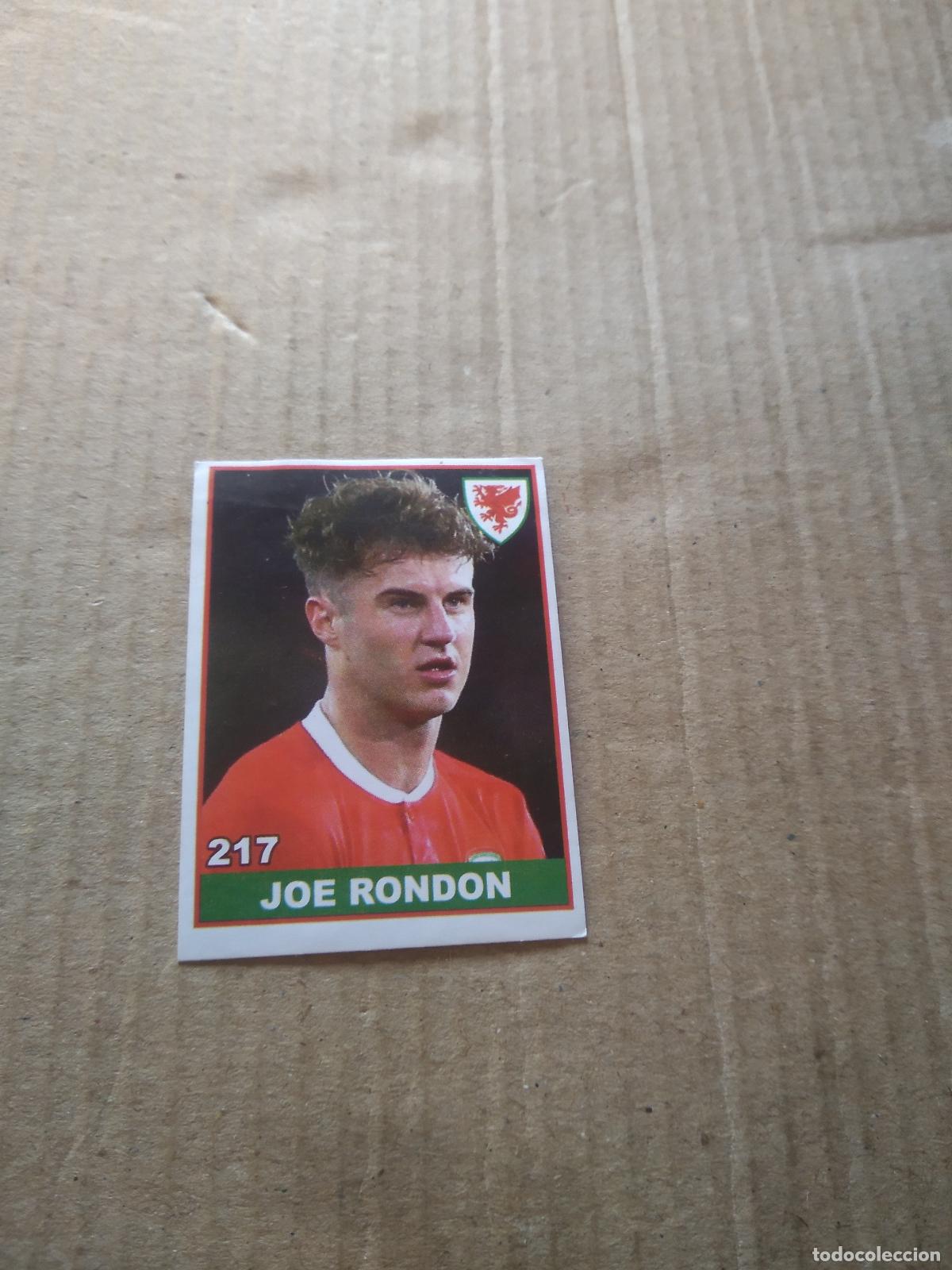 Football Stickers: 217 JOE RONDON WALES GALES CROMO FUTBOL MUNDIAL 2022 WORLD CUP COPA DEL MUNDO EDITADO EN BRASIL