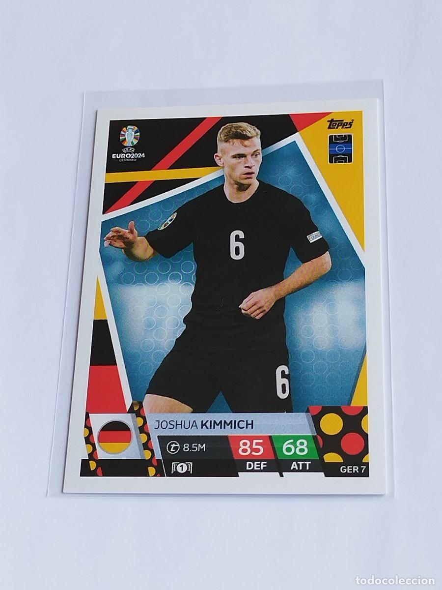Figurine di Calcio: KIMMICH #GER 7 ALEMANIA - TOPPS EUROCOPA 2024 MATCH ATTAX - UEFA EURO GERMANY 24 GER7