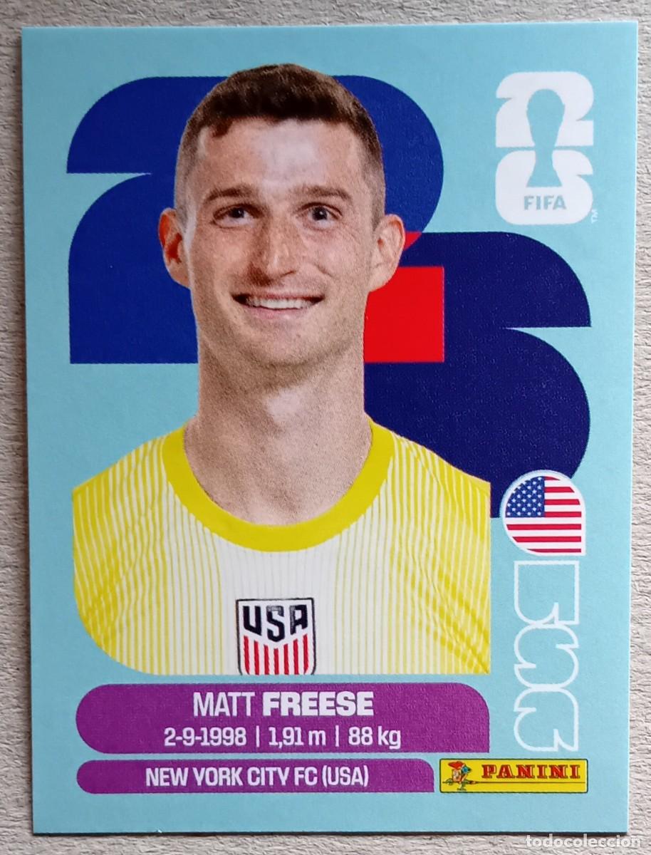Fu&szlig;ball-Sticker: Figurina Panini 2026 Cromo World Cup Usa Mundial 2026 Matt Freese USA n USA 2