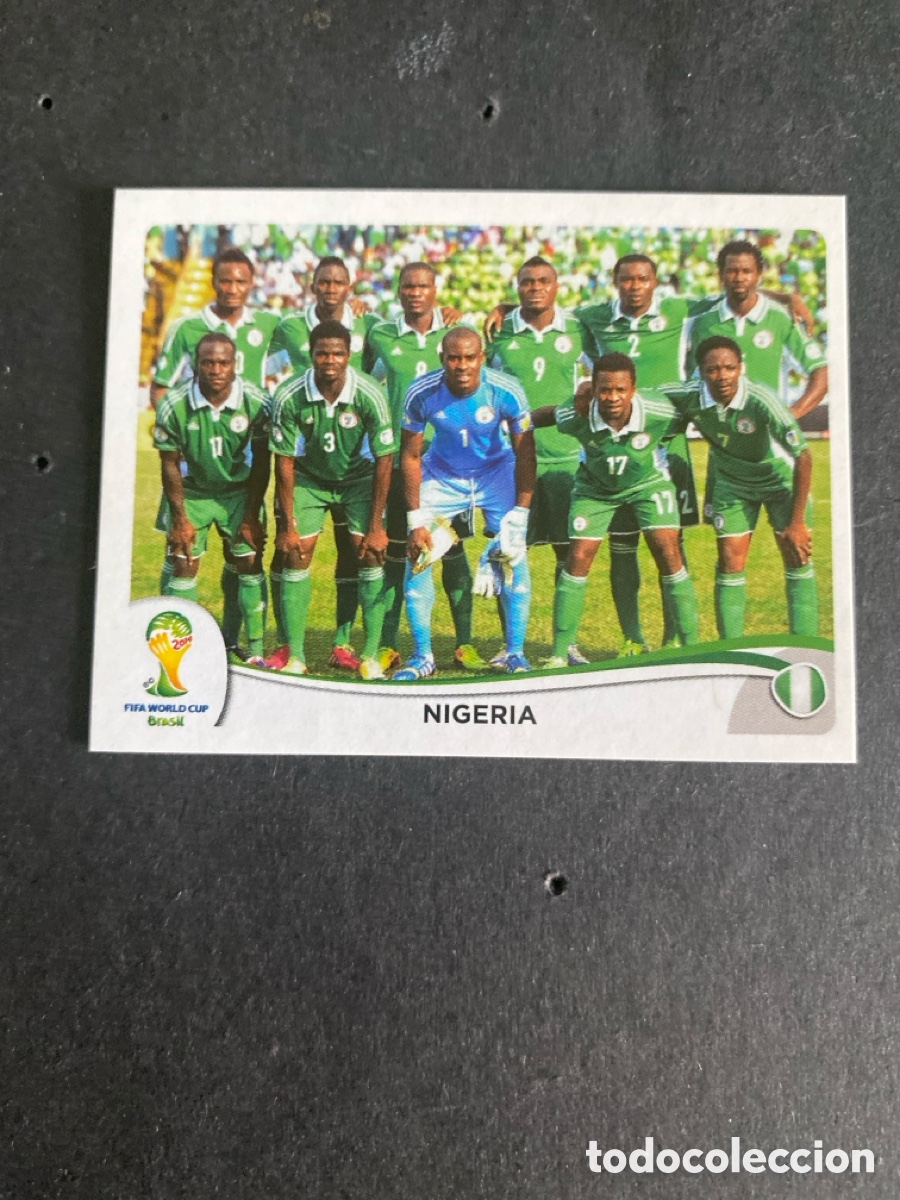 Figurine di Calcio: Cromo Mundial Brasil 2014 Nigeria N* 470