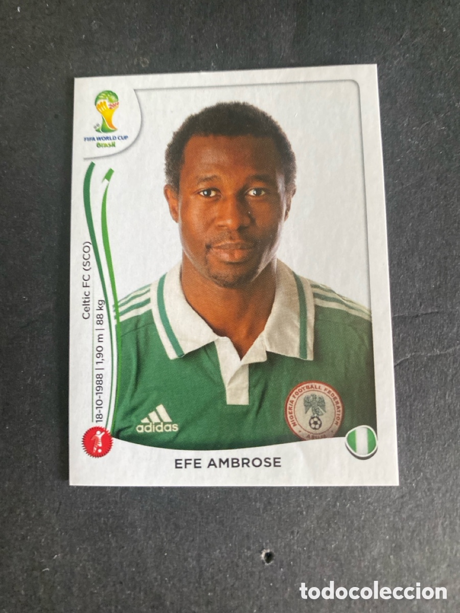 Figurine di Calcio: Cromo Mundial Brasil 2014 Nigeria N* 473