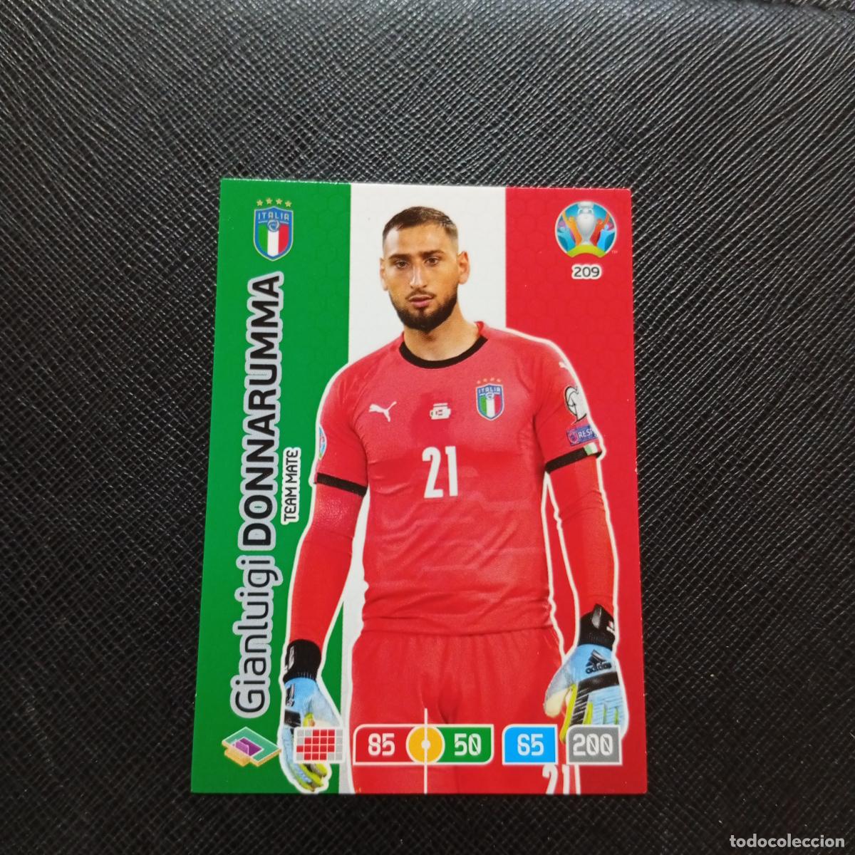 Figurine di Calcio: 209 DONNARUMMA ITALIA PANINI ADRENALYN XL UEFA EURO 2020 CROMO FUTBOL 20- A209 PG15
