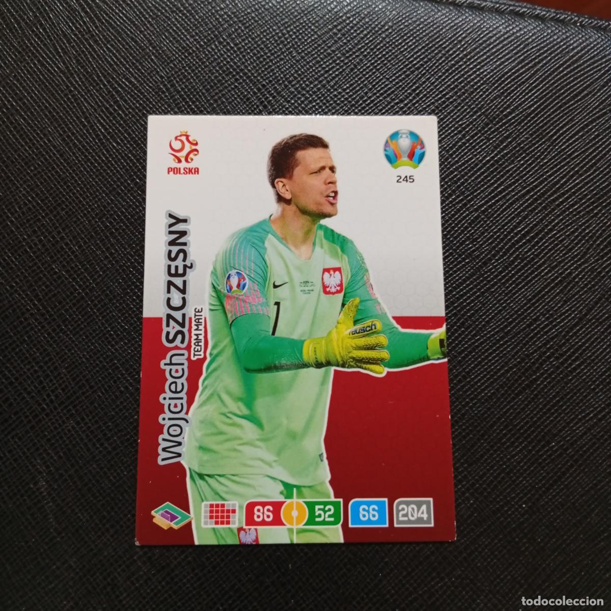 Fu&szlig;ball-Sticker: 245 SZCZESNY POLONIA PANINI ADRENALYN XL UEFA EURO 2020 CROMO FUTBOL 20- A209 PG15