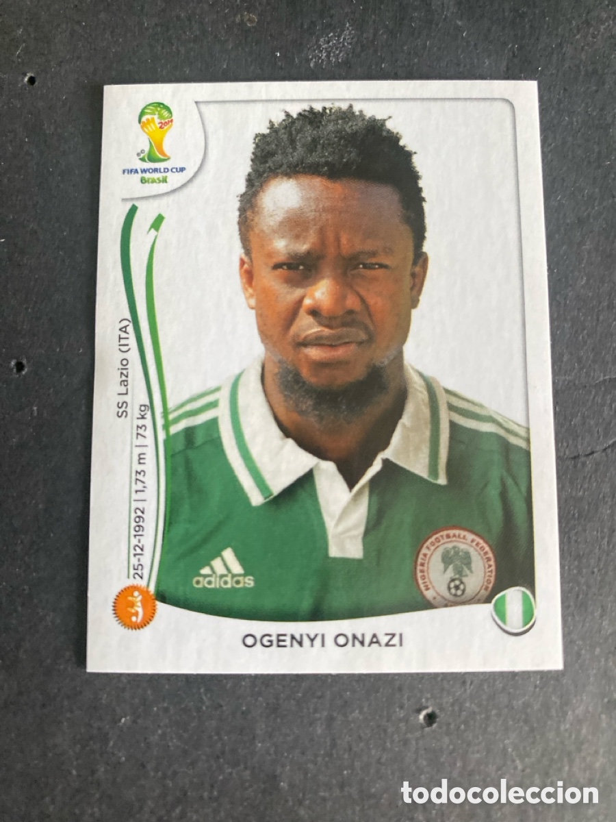 Cromos de F&uacute;tbol: Cromo Mundial Brasil 2014 Nigeria N* 480