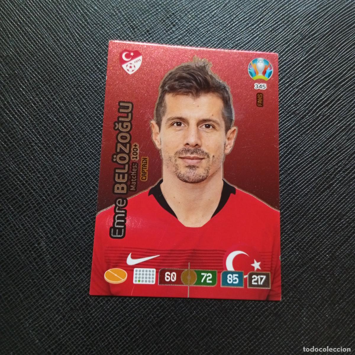 Cromos de F&uacute;tbol: 345 BELOZOGLU TURQUIA PANINI ADRENALYN XL UEFA EURO 2020 CROMO FUTBOL 20- A209 PG16