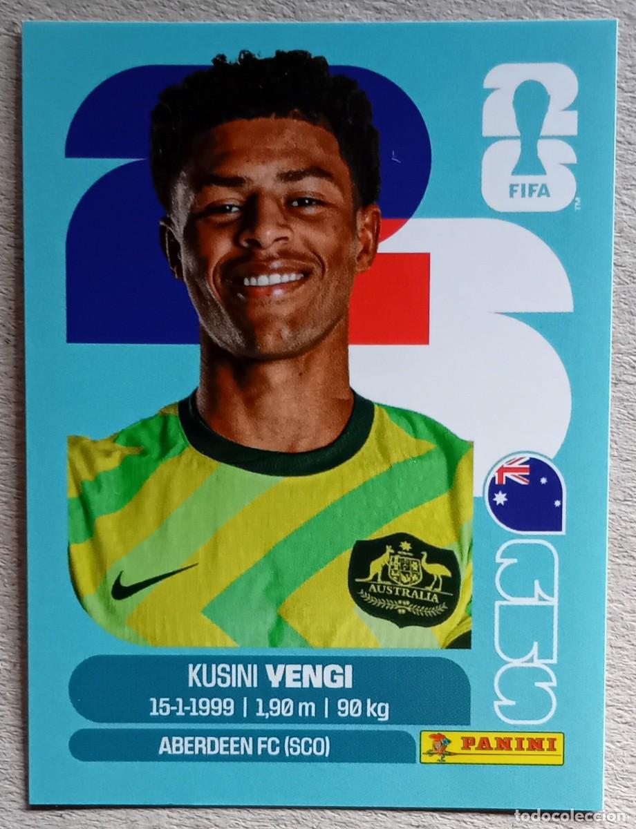 Cromos de F&uacute;tbol: Figurina Panini 2026 Cromo World Cup Usa Mundial 2026 Kusini Yengi Australia n AUS 18